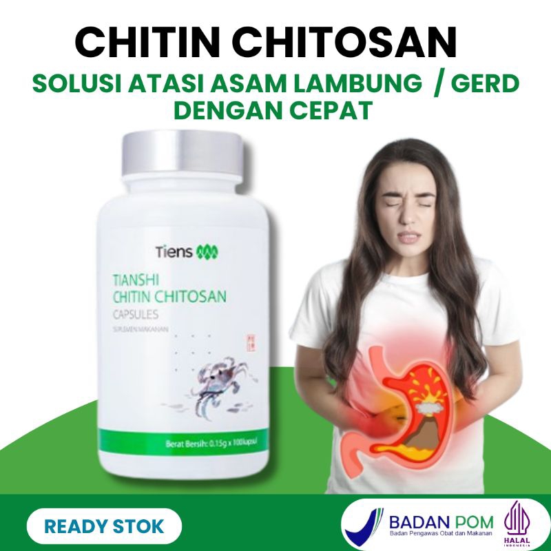 Obat China Asam Lambung Chitin Chitosan Tiens Obat Asam Lambung Gerd