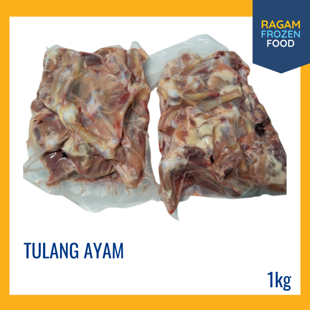 

Tulang Ayam Potong 1kg | Tulang Sisa Fillet Ayam | Tulang Paha Tulang Dada Ayam