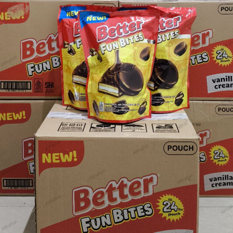 

Better Fun Bites mini 1pack isi 24pcs