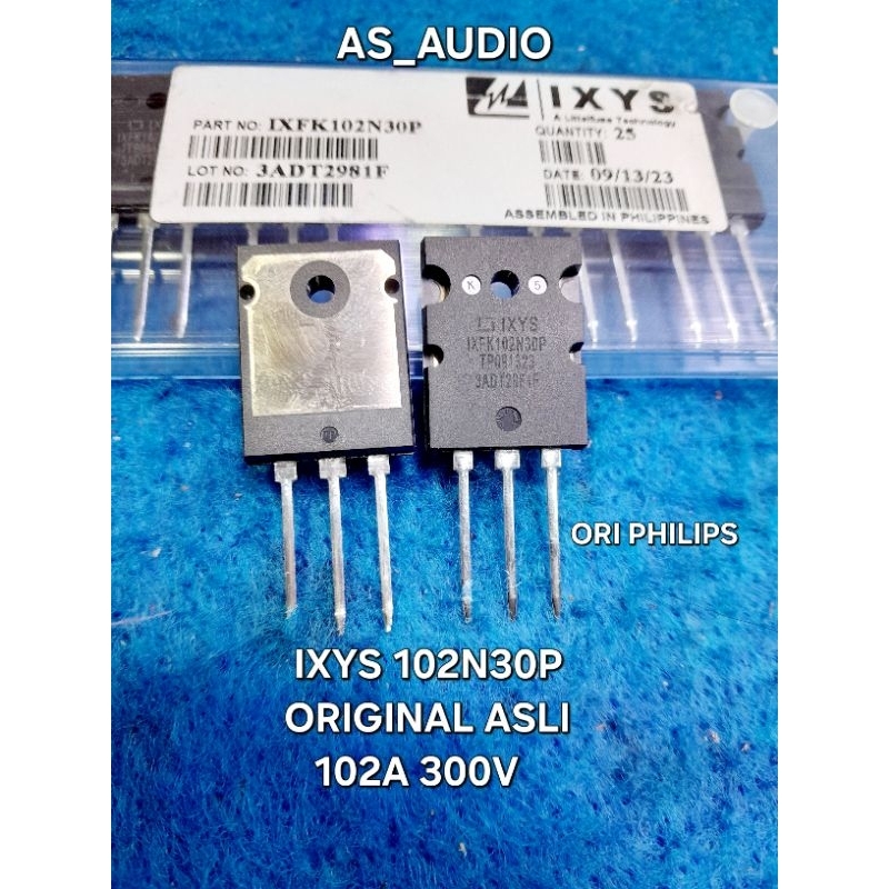MOSFET IXYS 102N30P IXYS 102A 300V ORIGINAL ASLI 1BIJI