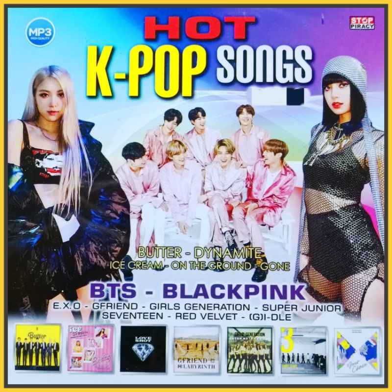Kaset Musik Audio MP3 135 Lagu DRAKOR Korea BEST K-POP TERBARU.