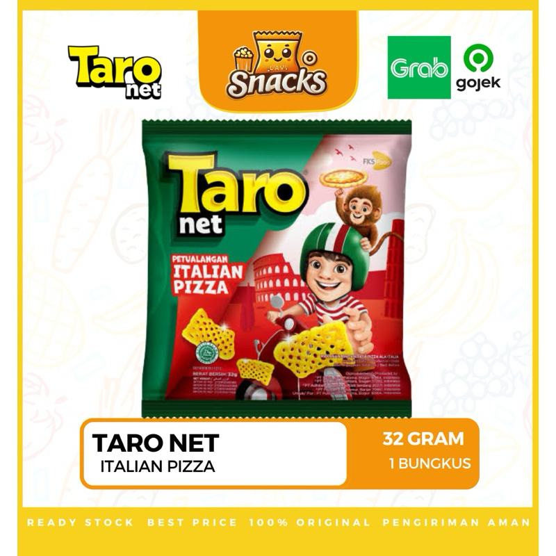 

Lav.Snacks︱Taro Net Snack Italian Pizza 32GR - 1 PCS