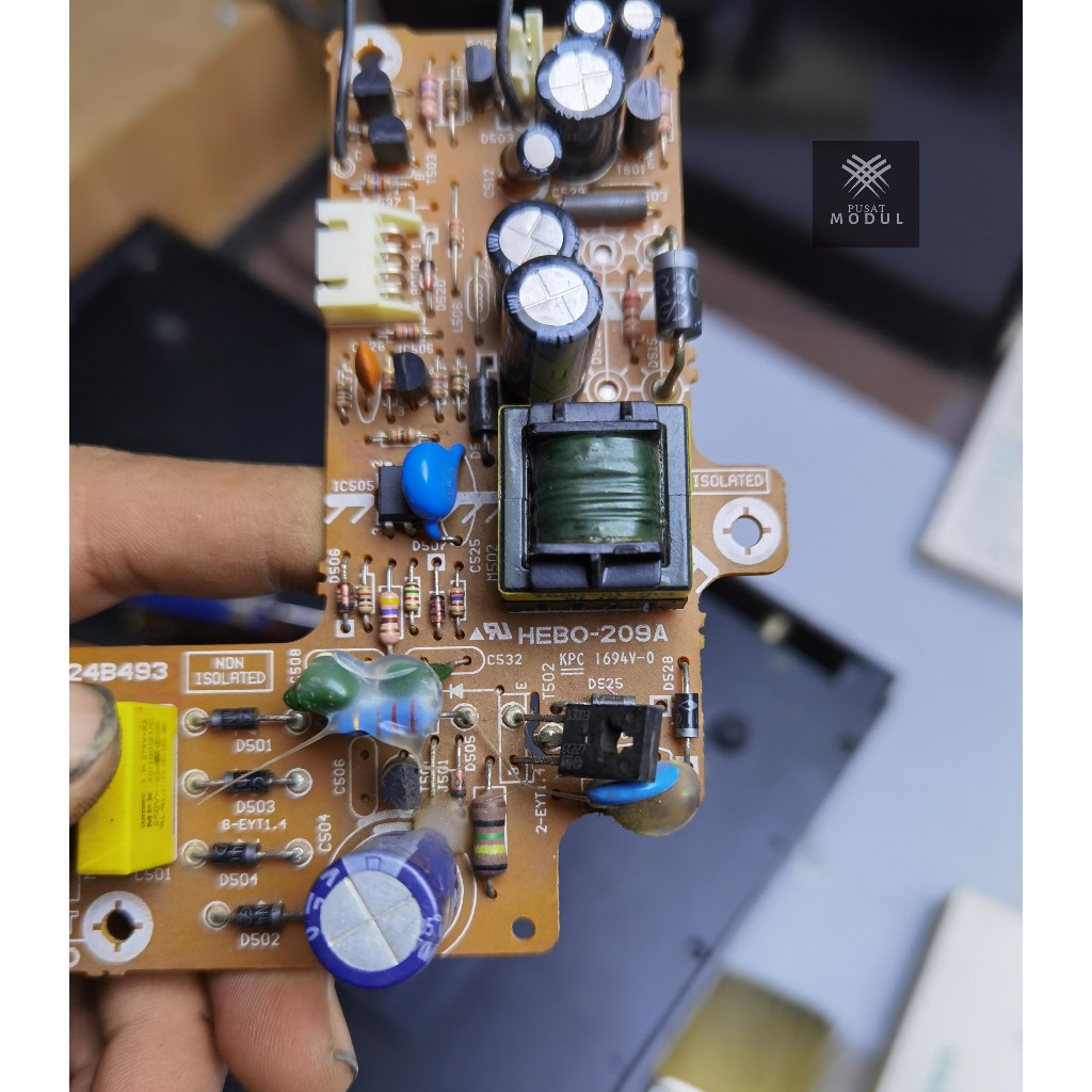 PSU DVD POLYTRON DTIB 3300C / PSU DVD POLYTRON DTIB / POLYTRON HEBO-209A