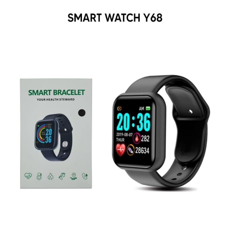 SMART WATCH Y68 JAM TANGAN DIGITAL