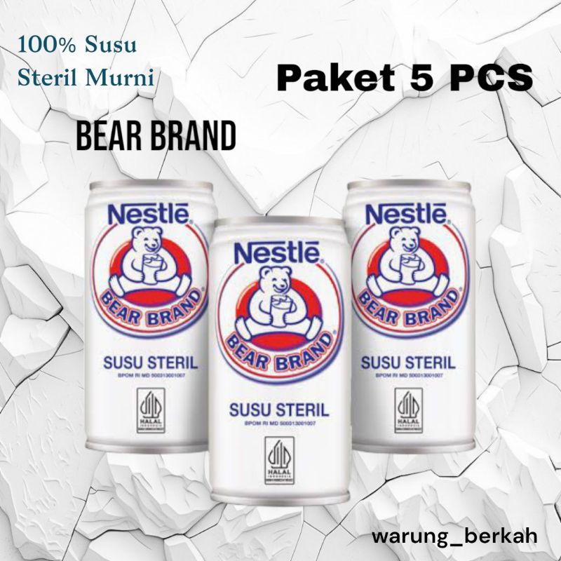 

BEAR BRAND Susu Beruang Susu Kaleng 189 ML