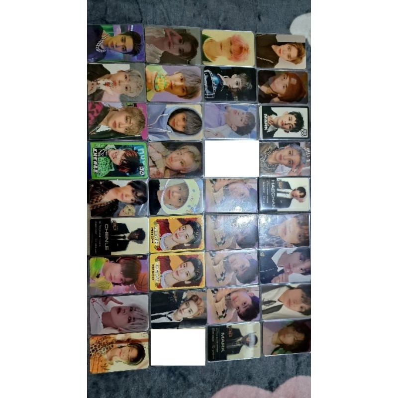 pc nct Jaemin hoodie pp sg sanrio lenti glimo trading card glitch mode universe konsep candy