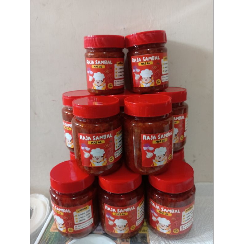 

sambal mas al /ikan teri 100g