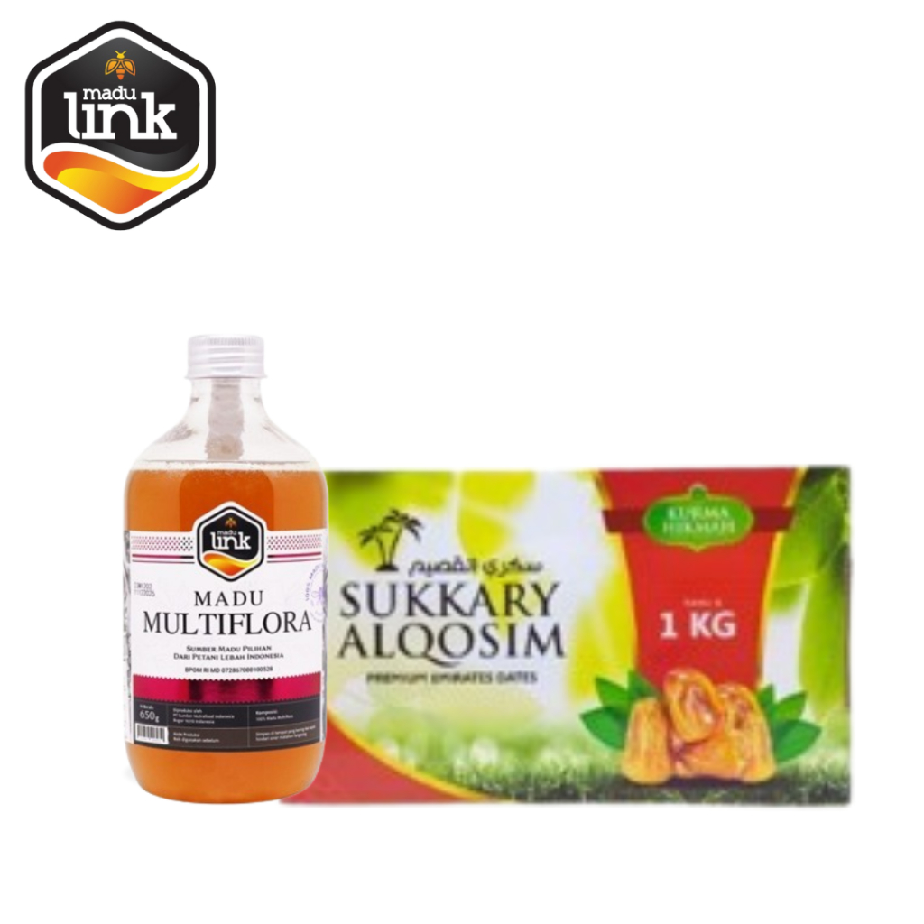 

Kurma Sukari Al Qosim - Sukkary Alqosim 1 Kg Premium Dates + Link Multiflora