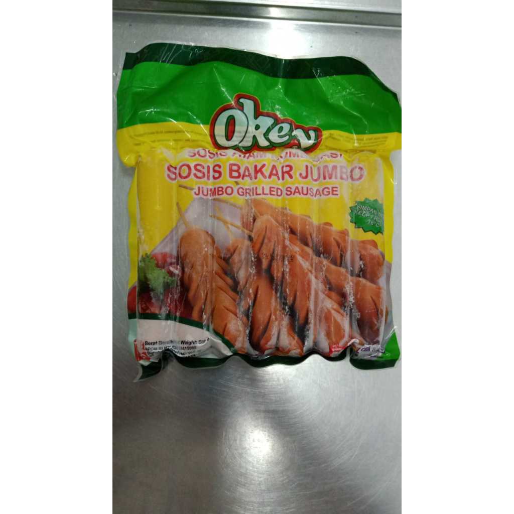 

Okey Sosis Bakar Mini Dan Jumbo 500 Grams