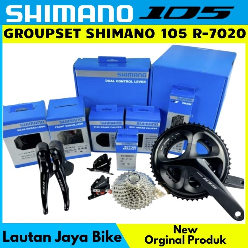 Groupset Shimano 105 R7020 Hydraulic disc original