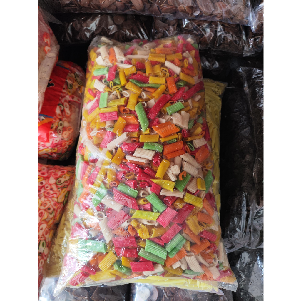 

KERUPUK MILENIUM WARNA - GROSIR KERUPUK MURAH - KERUPUK MENTAH - KERUPUK SEBLAK