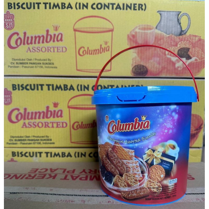 [ 350gr ] COLUMBIA TIMBA ASSORTED 350 GR biskuit