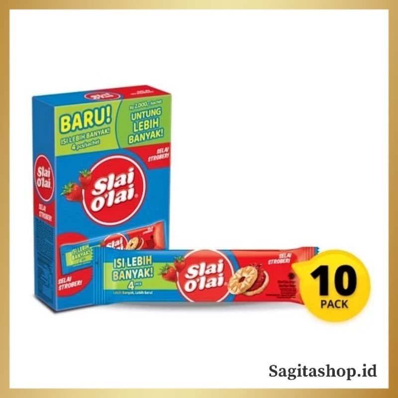 

Slai O Lai Strawberry Box Isi 10 Pcs