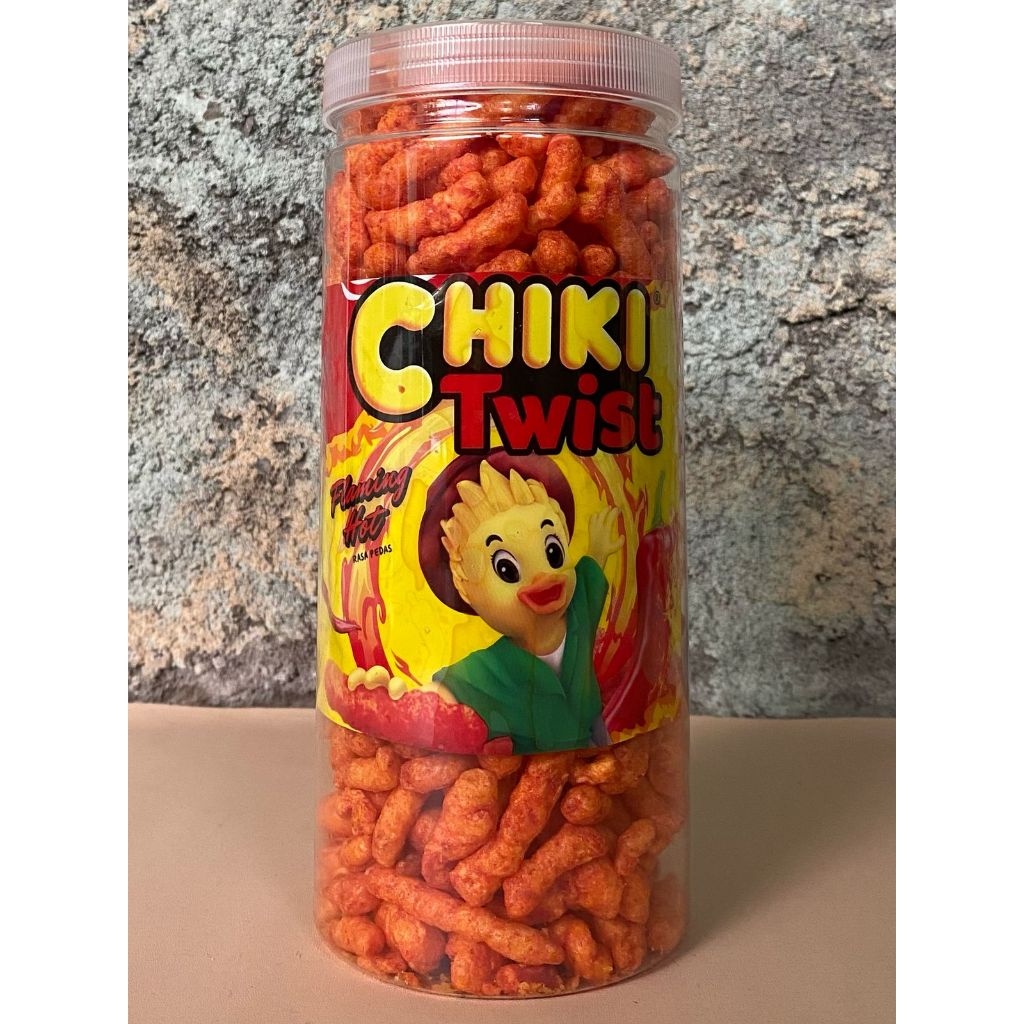 

SNACK CHIKI TWIST PEDAS SPICY 1000ML REPACK TOPLES HAMPERS LEBARAN