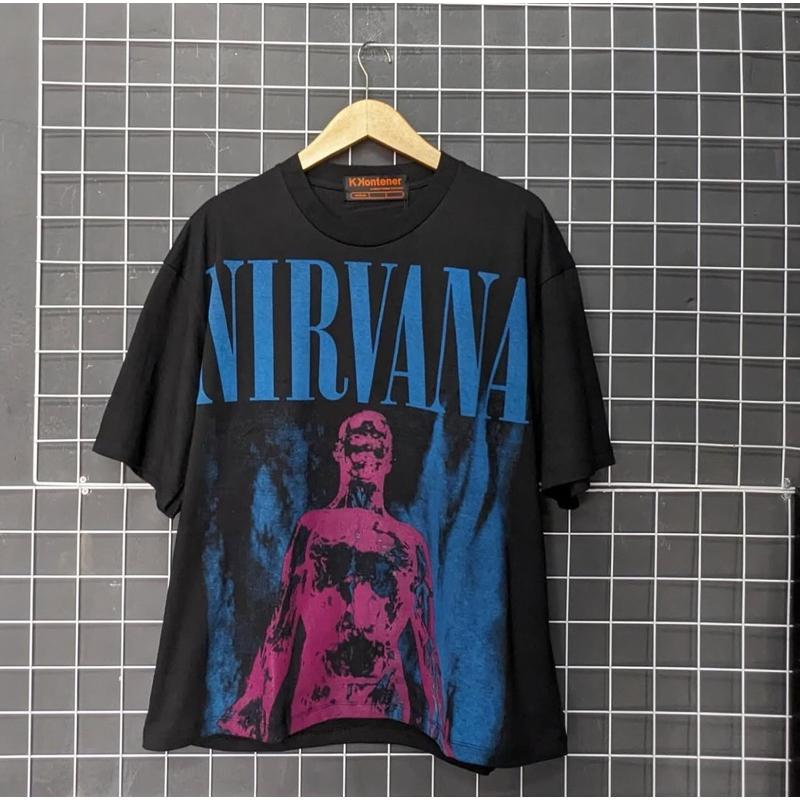 nirvana black tee