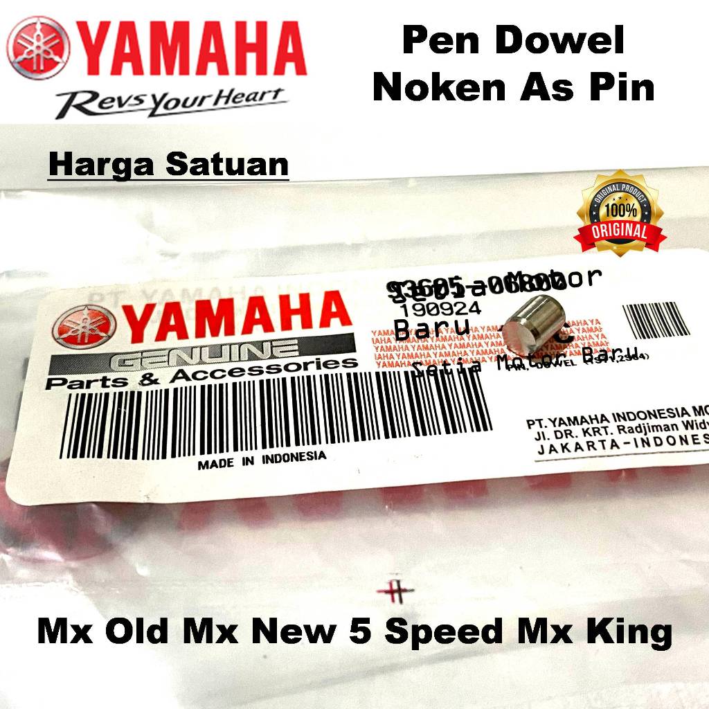 Pen Dowel Noken As Pin Motor MxNew Mx New Mx Old MxKing Mx King Ori Asli Yamaha
