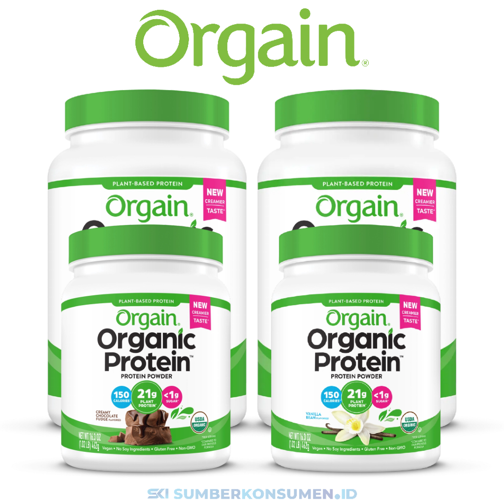 

Orgain Organic Plant Protein Powder / Susu Protein