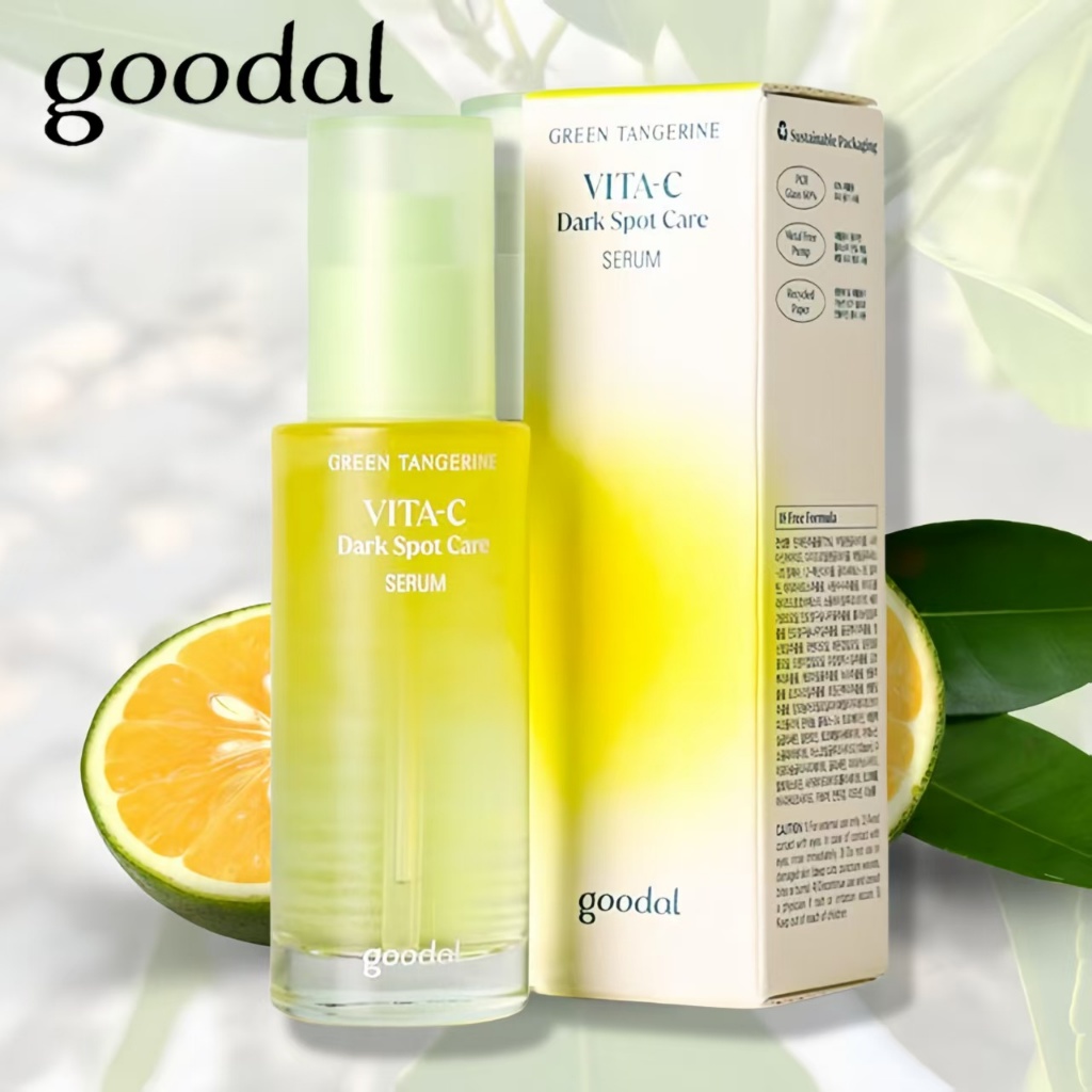 Goodal Green Tangerine Vitamin C Serum 40ml / Goodal Vi C Serum / Daily dark spot care VC Serum