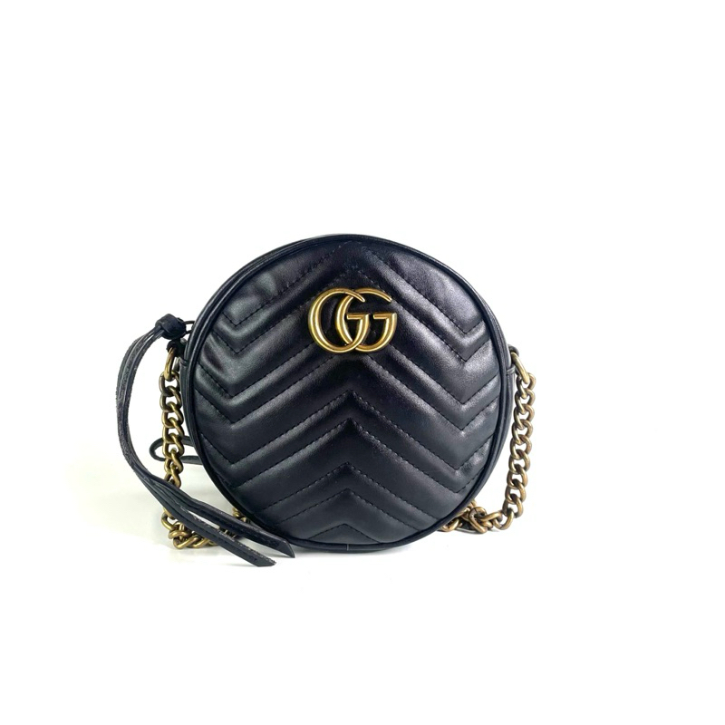 PRELOVED GUCCI ROUND BAG Kondisi 90% - Tas gucci round bag second ori - tas gucci second ori - tas g