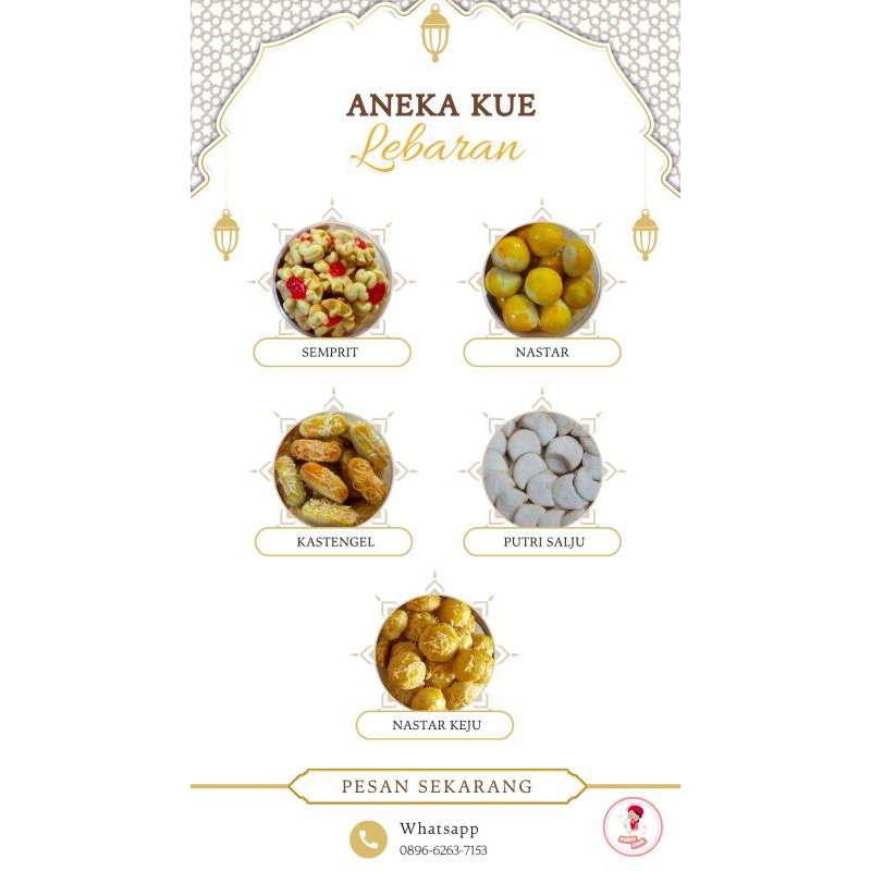 

Kuker Enak/kue kering/nastar