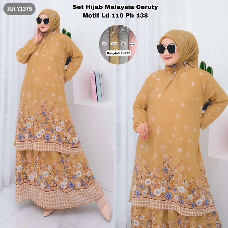 GAMIS MALAYSIA ONESET HIJAB MALAYSIA