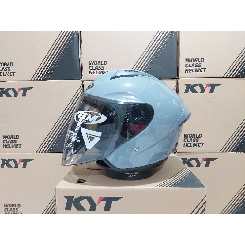 Helm Half Face Gm G1 Polos Original