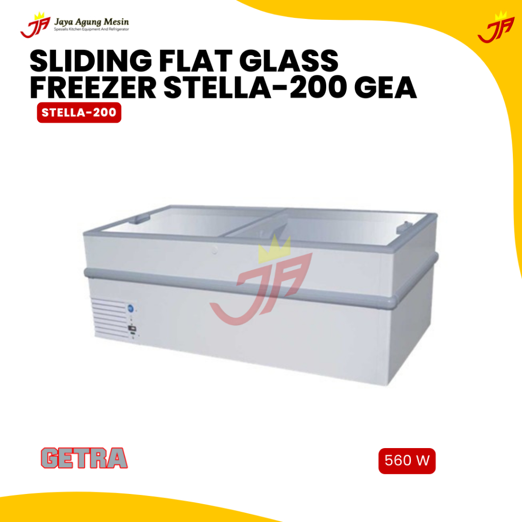 GEA Sliding Glass Freezer STELLA-200 GEA