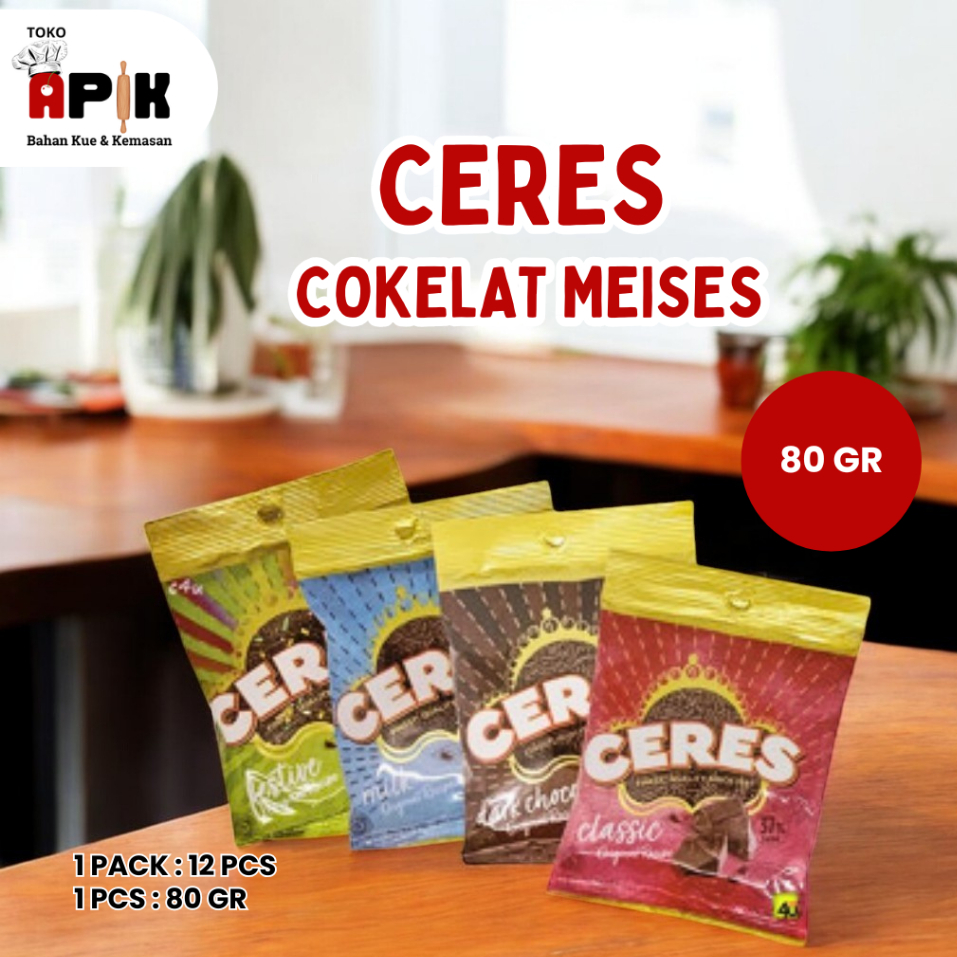 

CERRES MEISES / Ceres - Cokelat Meises Kemasan KECIL - MESES SPRINKLES 80 GRAM