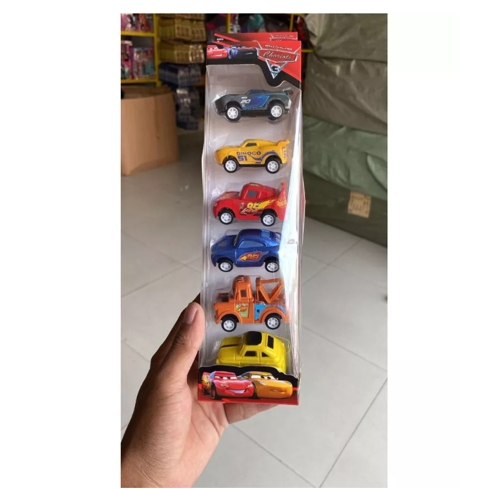 Mobil Cars 6 pcs Dus Pull Back/Mainan Cars IMPORT/Mainan Mobil Anak