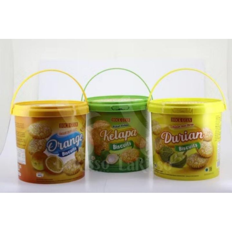 

HOCK GUAN BISCUITS BUCKET (KALENG PLASTIK) 300 GR