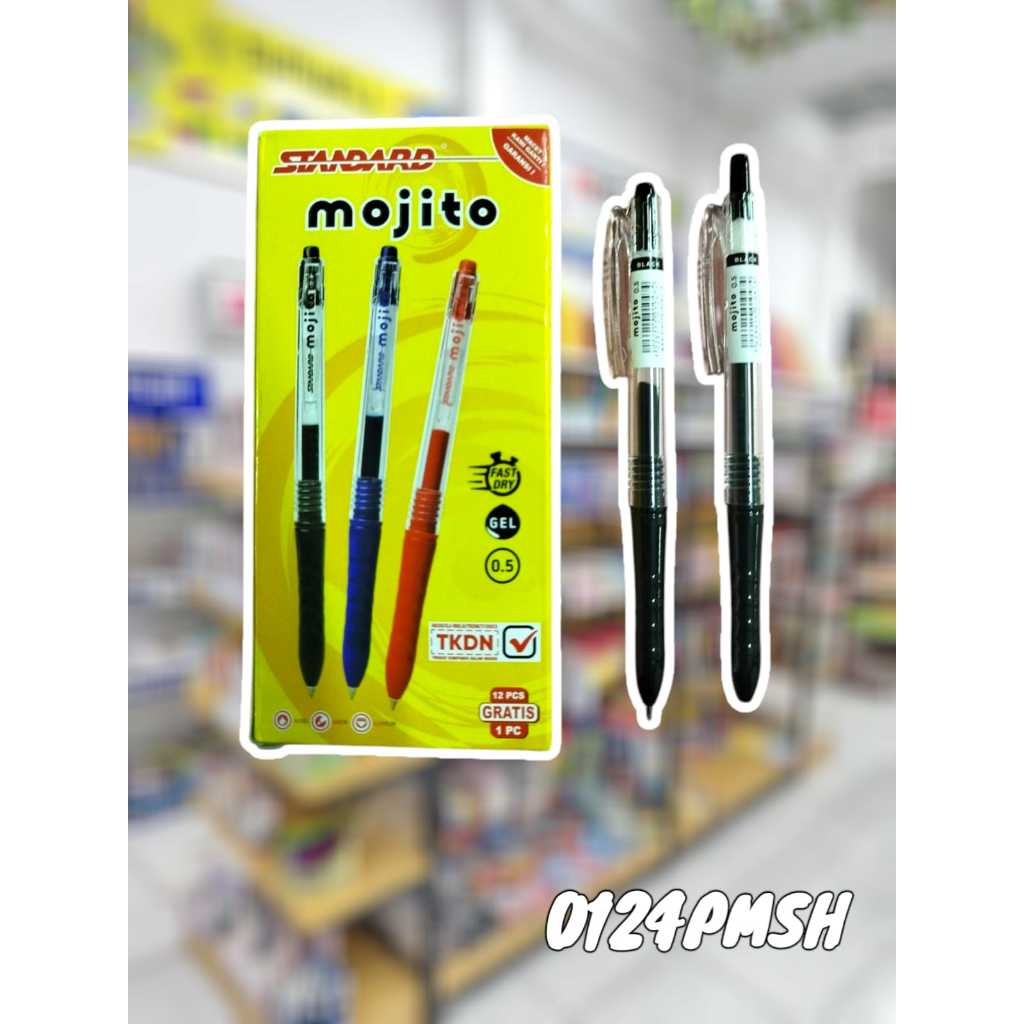 

PEN MOJITO 0.5MM STANDARD HITAM 0124PMSH