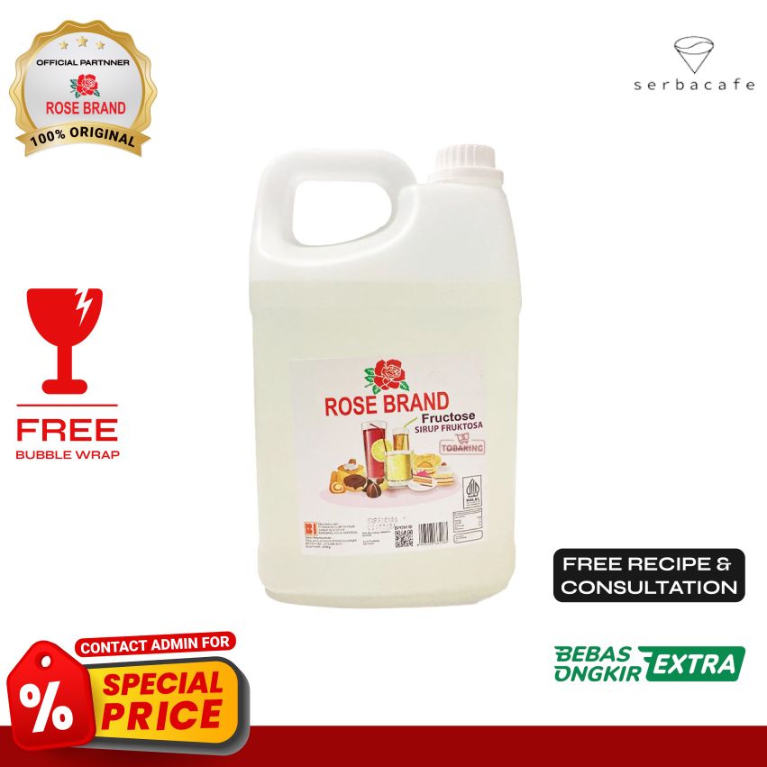 

Rose Brand Gula Cair Fruktosa (5 kg)