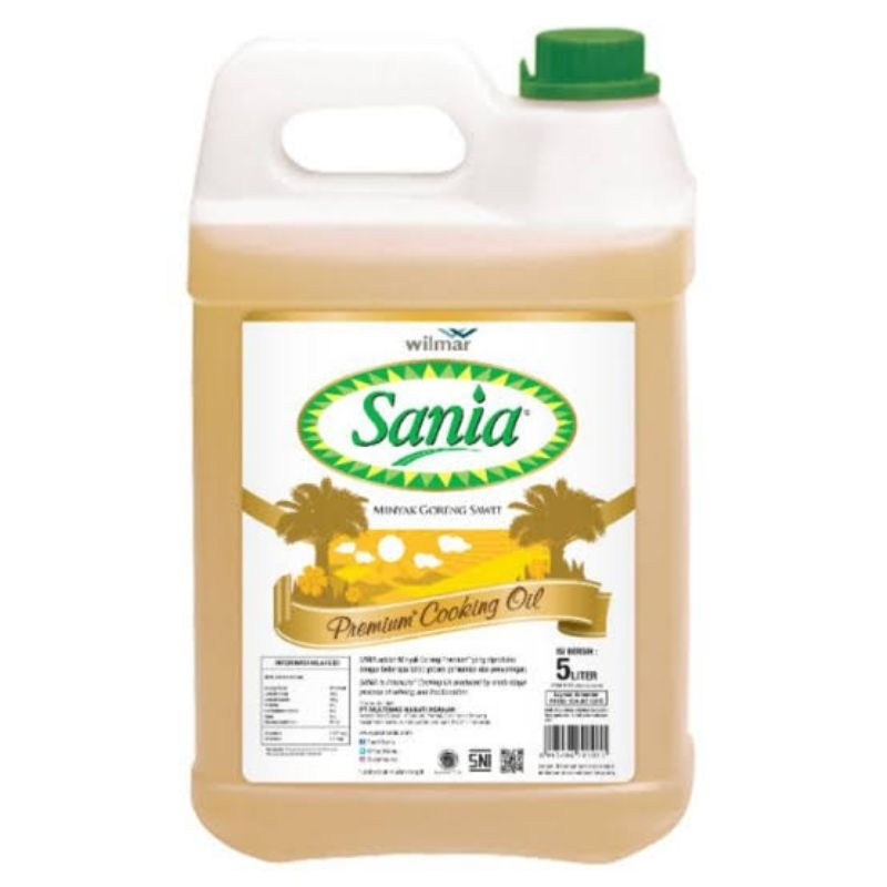 

Sania Minyak Goreng Premium Jerigen 5L Khusus Instant