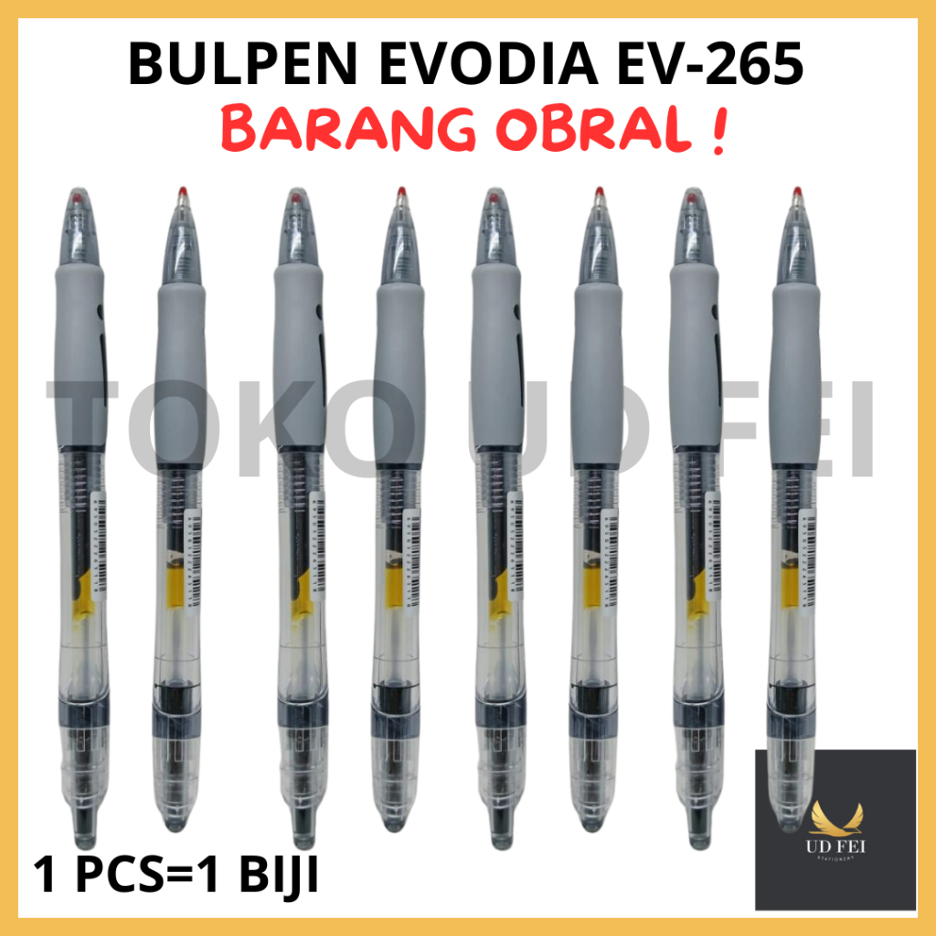 

(1 PCS= 1 BIJI - OBRAL) BULPEN EVODIA 265/ BULPEN EVODIA GEL/ BULPEN EVODIA GEL