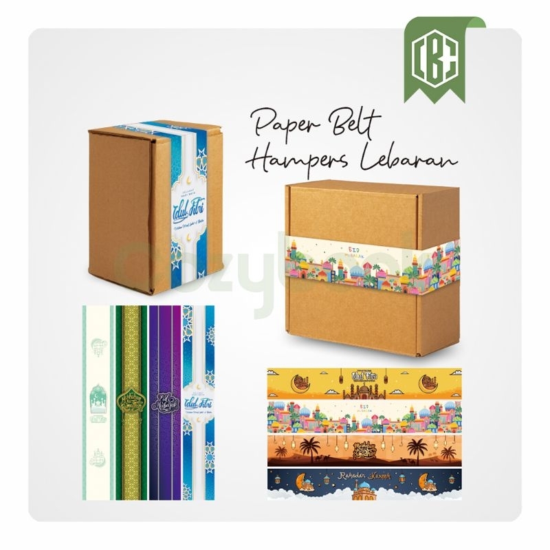 

Paper abelt Kertas Sabuk Untuk Parcel Lebaran isi 10 PCS