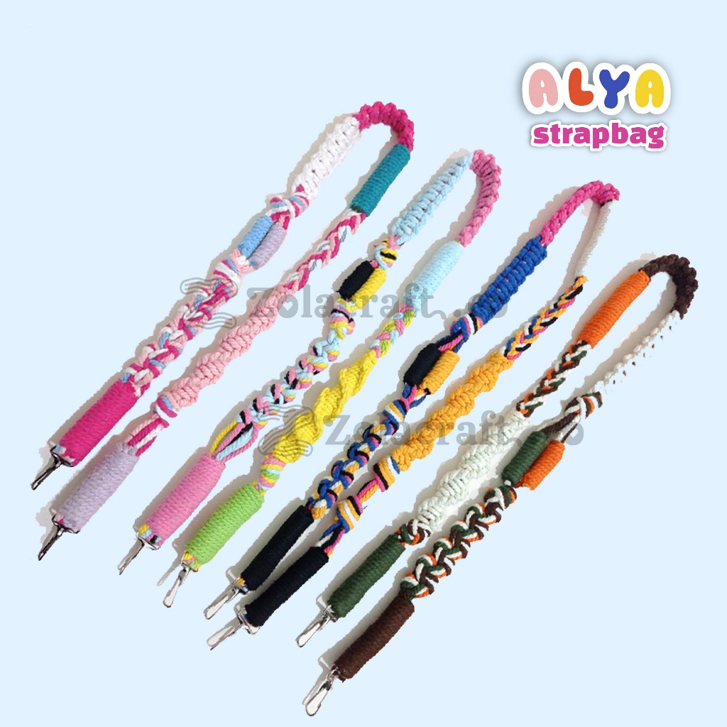 Tali Tas Selempang SB7B | ALYA | Strap Tas | Strap Kamera | Tali Tas Selempang Wanita Premium