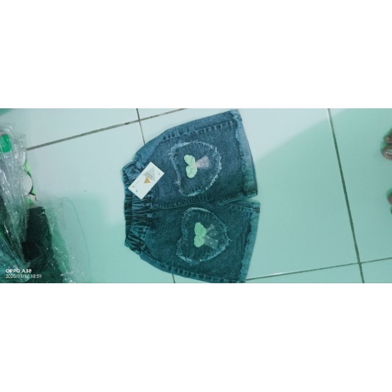 hotpants anak cewek bahan jeans