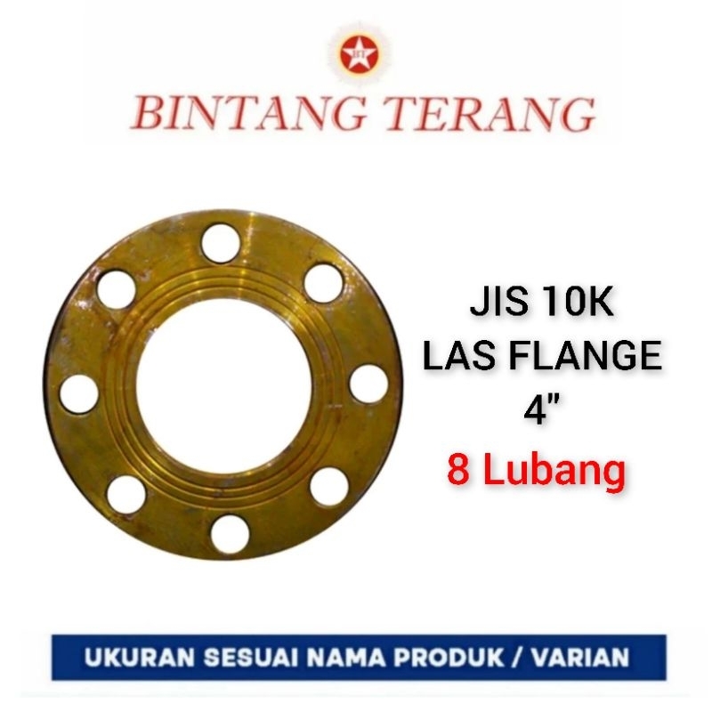 Flange Las Besi JIS 10K 4" inch / Flange Las 4 inch JIS 10K Carbon Steel