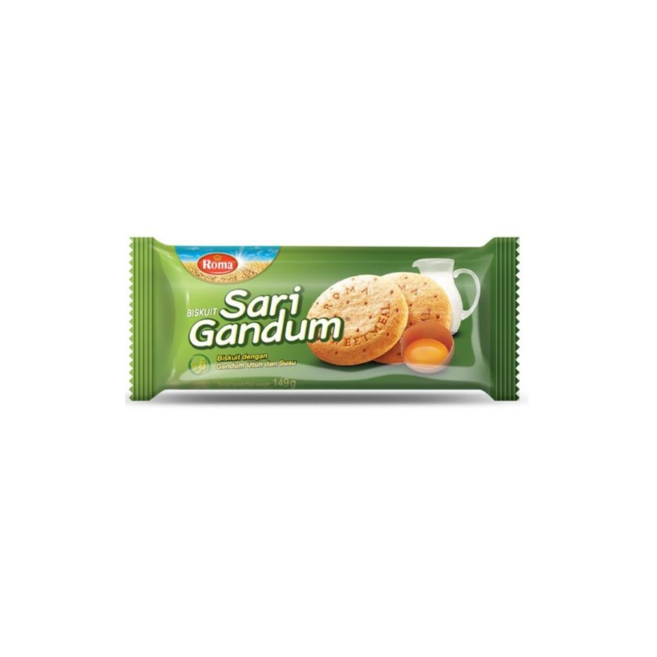 

ROMA SARI GANDUM 149 GR 8996001302248