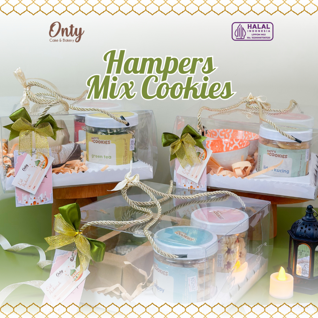 

Hampers Lebaran Mix Cookies Premium / Cookies Lebaran / Kue Lebaran By OntyCake Termurah
