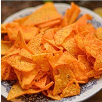 

Tortila Chips Pedas 100 GRAM Murah Gurih Renyah / Tortilla Chips Kiloan / Tortila Chip Snack