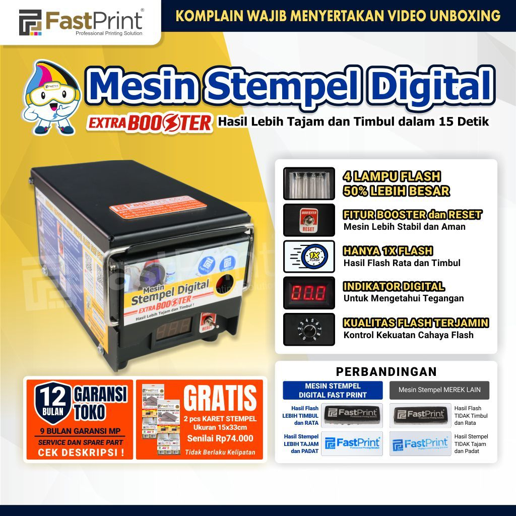 

Mesin Stempel Flash Digital Fast Print