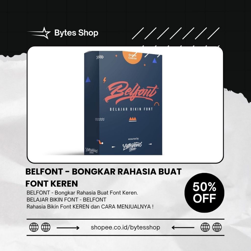 BELFONT - Bongkar Rahasia Buat Font Keren