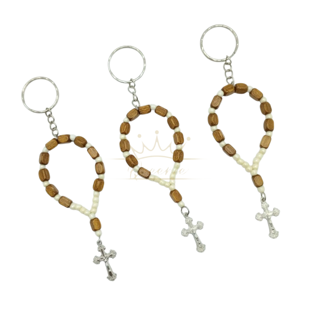 Gantungan Tas Salib | Gantungan Kunci Kayu