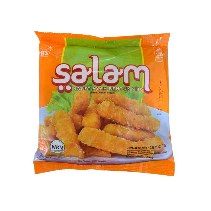 

SALAM NAGET AYAM STIK 250 GR