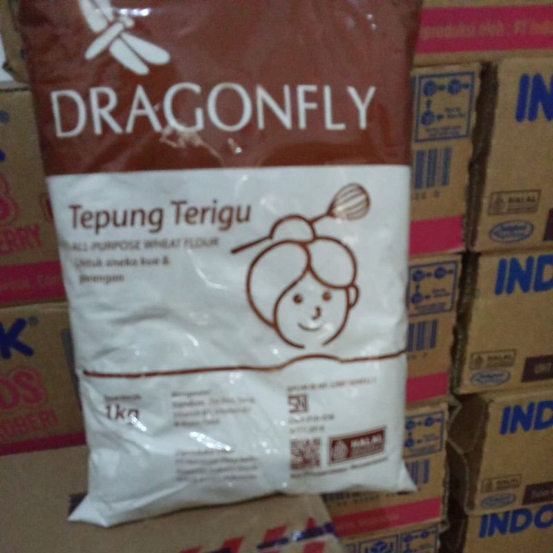 

Tepung Terigu Dragonfly kemasan 1kg