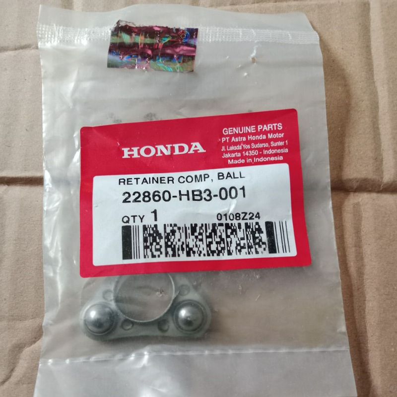AHM 22860-HB3-001 Retainer Pelor segitiga Stelan Kopling Karisma,SupraX125,Kirana,BladeFi