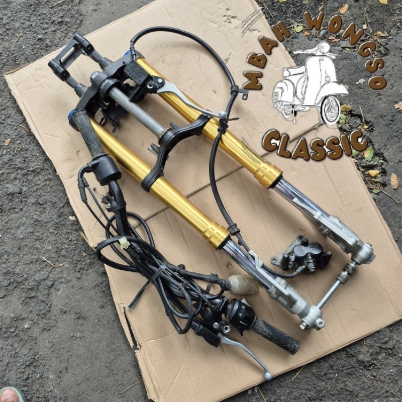 Shockbreaker usd depan fulset new cb 150r original