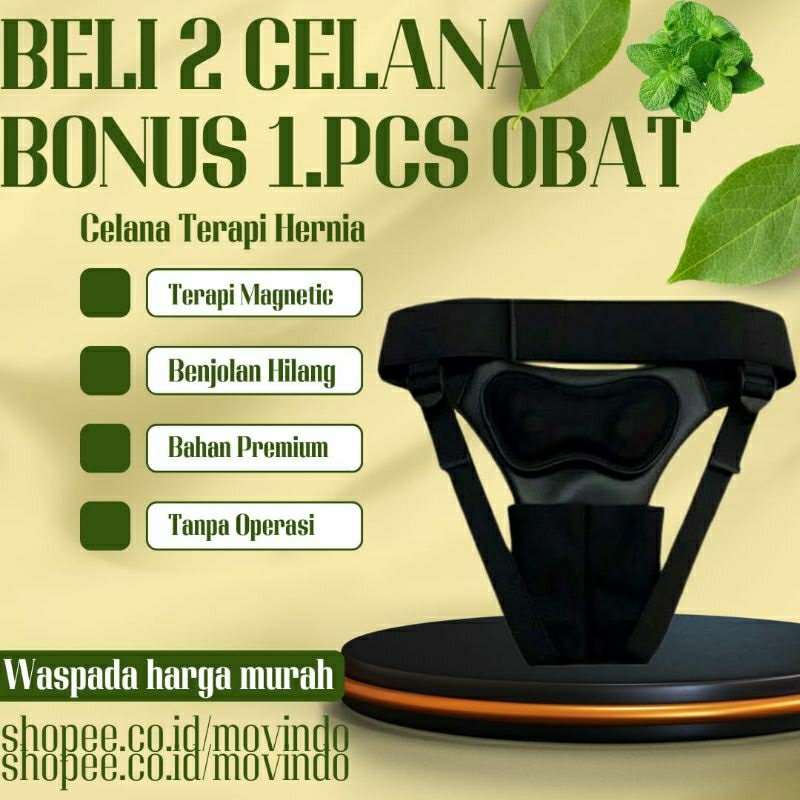 CELANA HERNIA MAGNETIC BUTTERFLY ORIGINAL SEMBUH TANPA OPERASI BAHAN PREMIUM