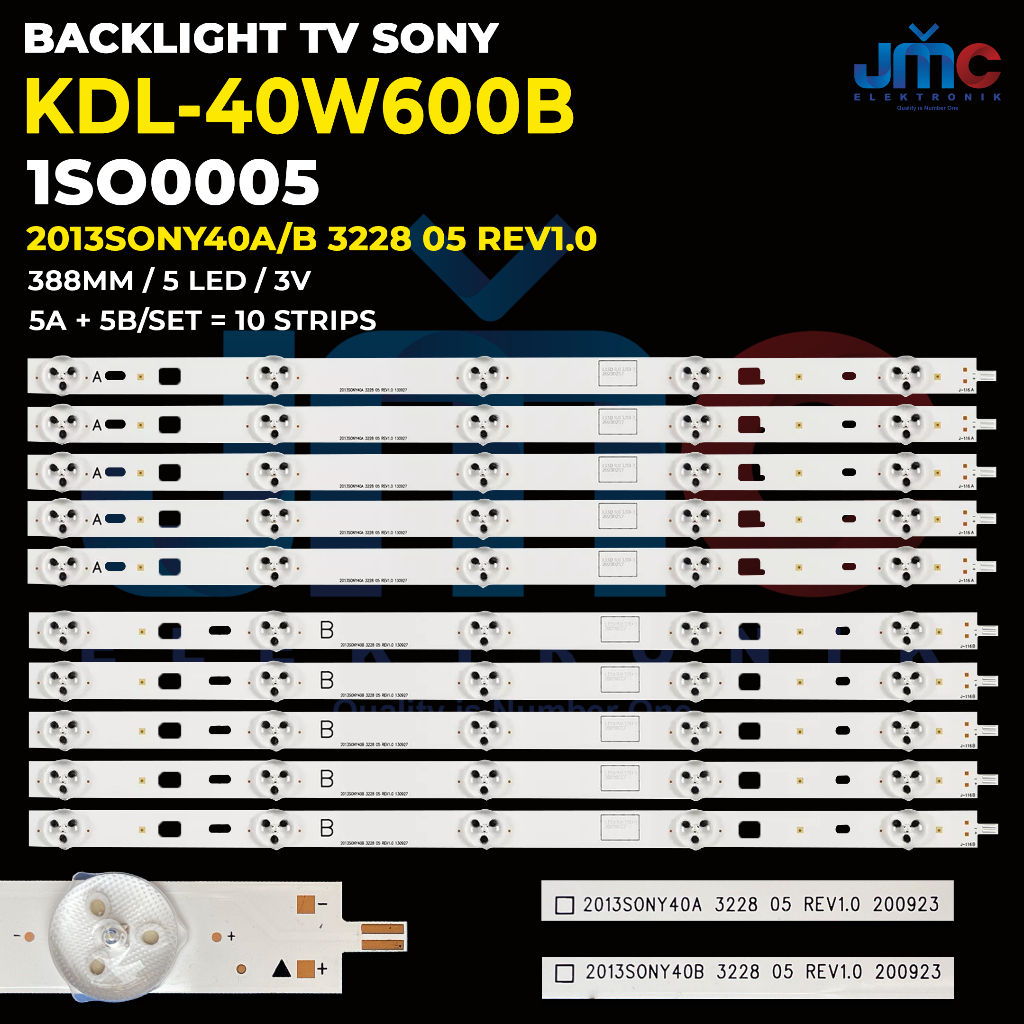 Backlight TV SONY 40 Inch KDL-40W600B